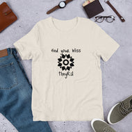 Find Your Bliss Graphic Unisex t-shirt