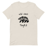 Wild Vibes Bear Graphic Unisex t-shirt