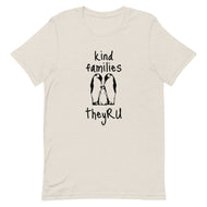 Kind Families Penguin Graphic Unisex t-shirt