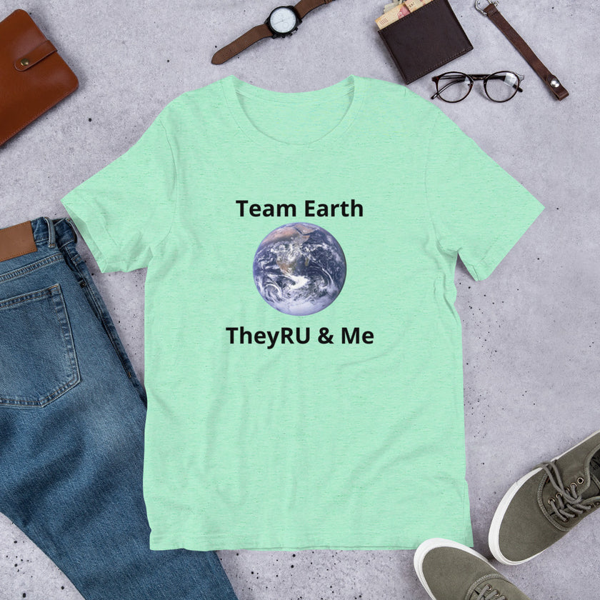 Team Earth Graphic Unisex t-shirt