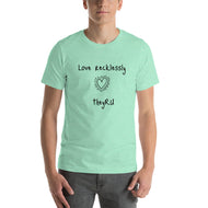 Love Recklessly Graphic Unisex t-shirt
