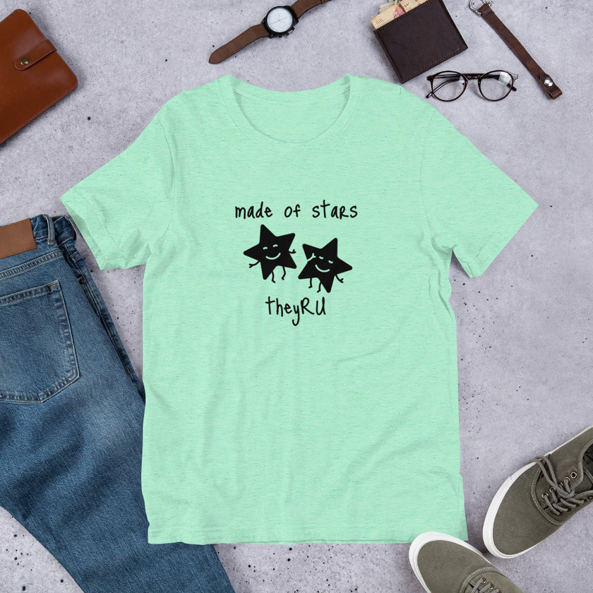 Made of Stars Graphic Unisex t-shirt