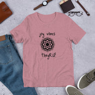 Joy Vibes Mandala Graphic Unisex t-shirt