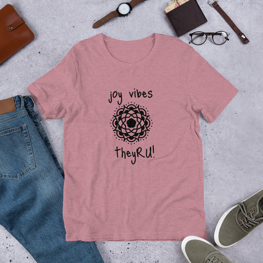 Joy Vibes Mandala Graphic Unisex t-shirt