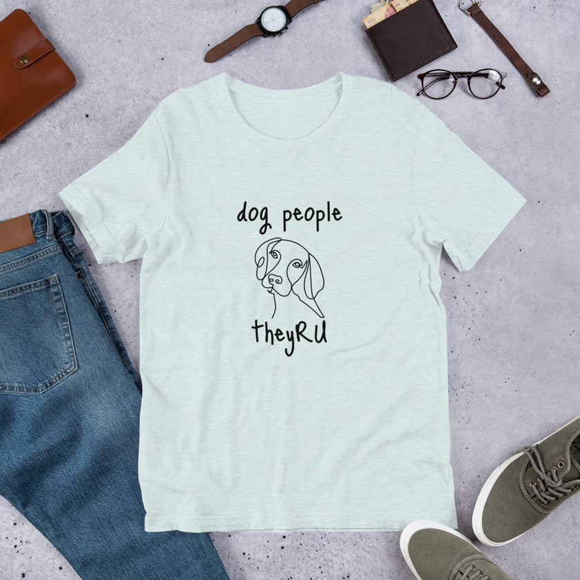 Dog People Unisex t-shirt