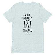 Kind Families Penguin Graphic Unisex t-shirt