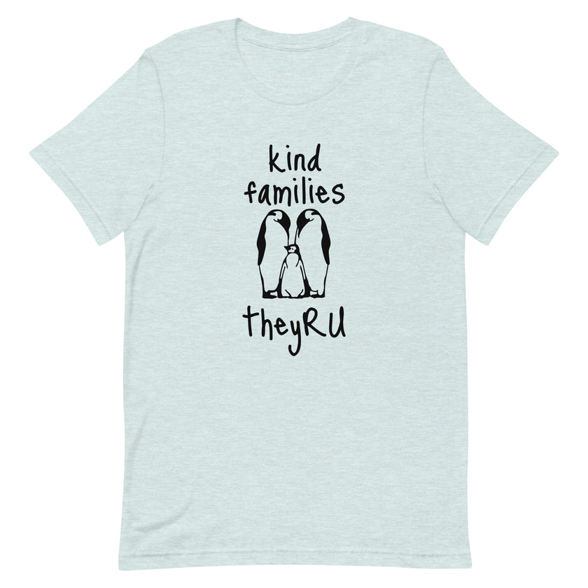 Kind Families Penguin Graphic Unisex t-shirt