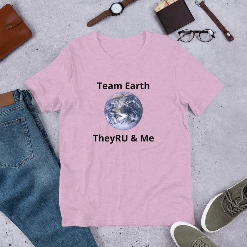 Team Earth Graphic Unisex t-shirt