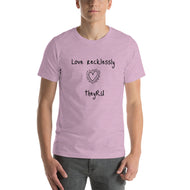 Love Recklessly Graphic Unisex t-shirt