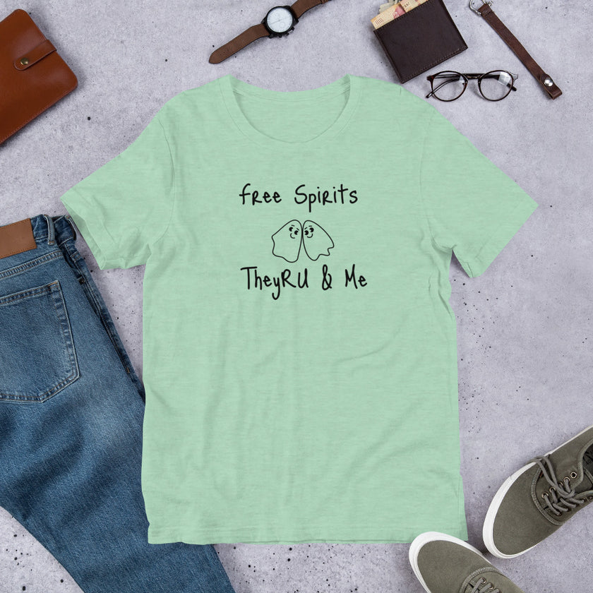 Free Spirits Ghost Graphic Unisex t-shirt
