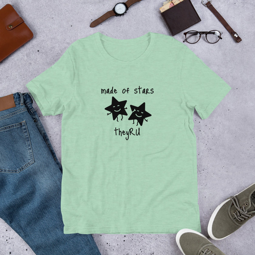 Made of Stars Graphic Unisex t-shirt