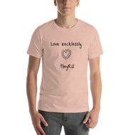 Love Recklessly Graphic Unisex t-shirt