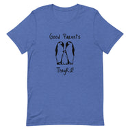 Good Parents Penguin Graphic Unisex t-shirt