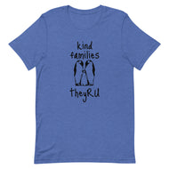 Kind Families Penguin Graphic Unisex t-shirt