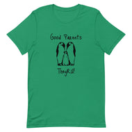 Good Parents Penguin Graphic Unisex t-shirt