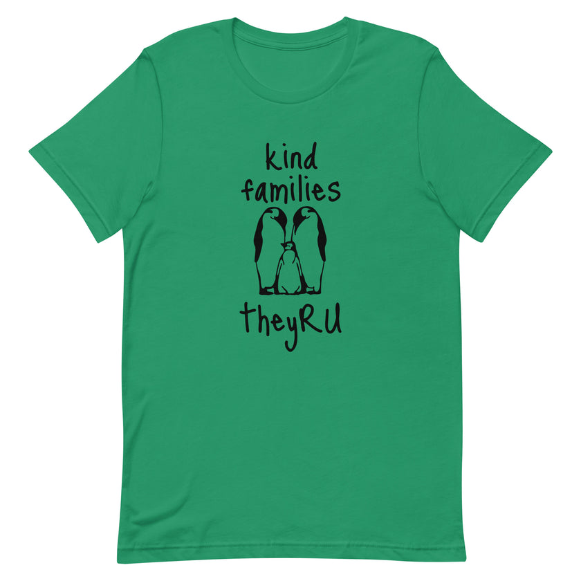 Kind Families Penguin Graphic Unisex t-shirt
