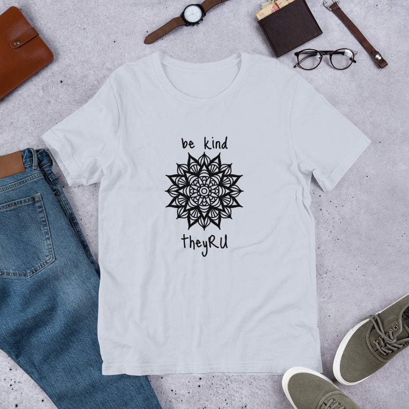 Be Kind Mandala Unisex t-shirt