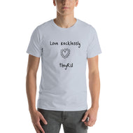 Love Recklessly Graphic Unisex t-shirt