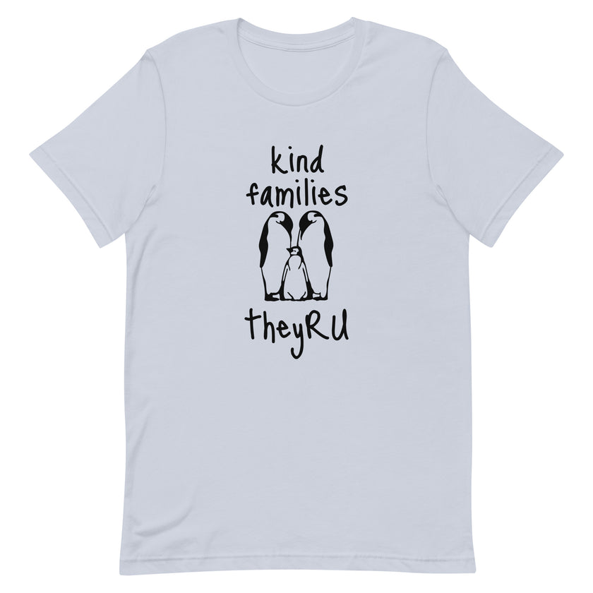Kind Families Penguin Graphic Unisex t-shirt