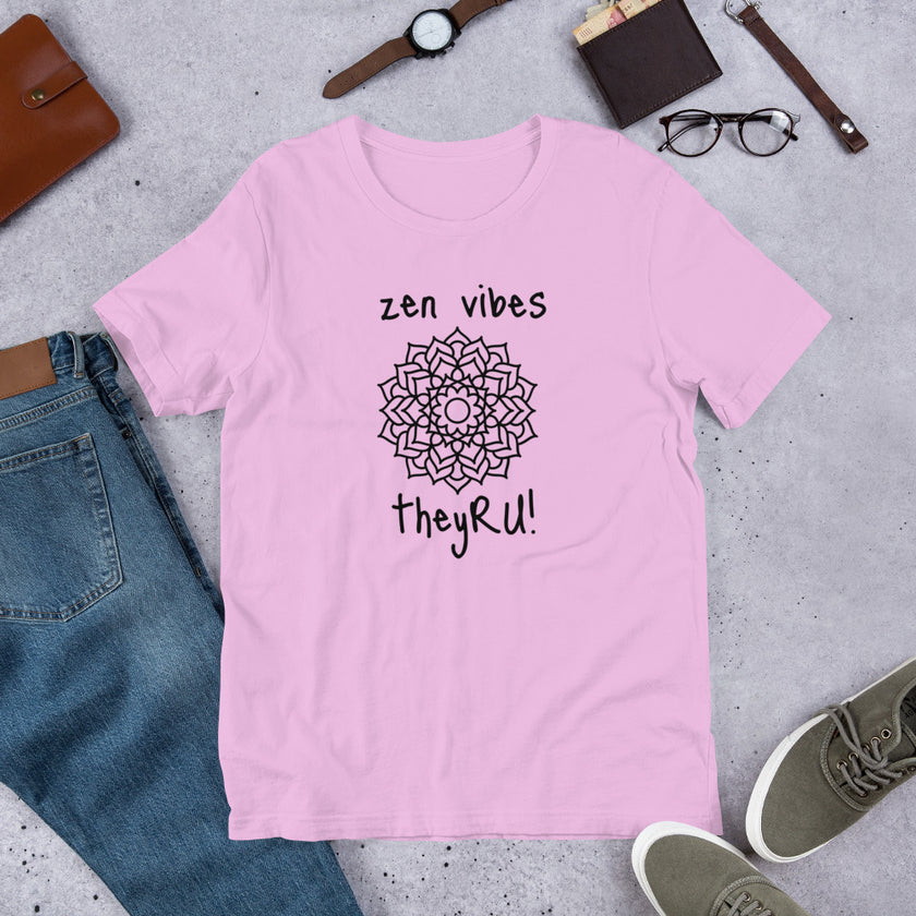 Zen Vibes Mandala Graphic Unisex t-shirt