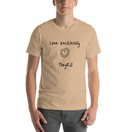 Love Recklessly Graphic Unisex t-shirt