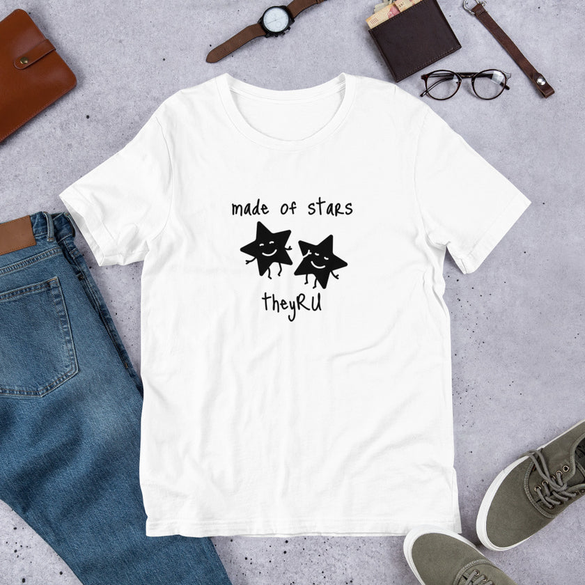 Made of Stars Graphic Unisex t-shirt