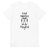 Kind Families Penguin Graphic Unisex t-shirt