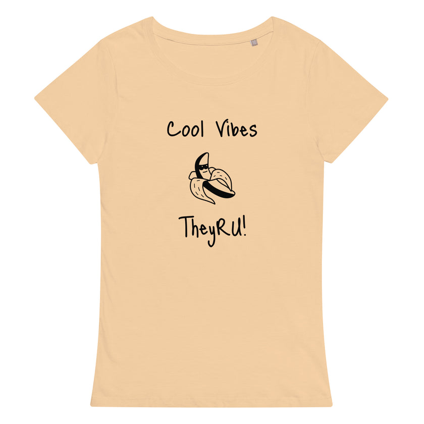 Cool Vibes Banana (graphic) Women’s basic organic t-shirt