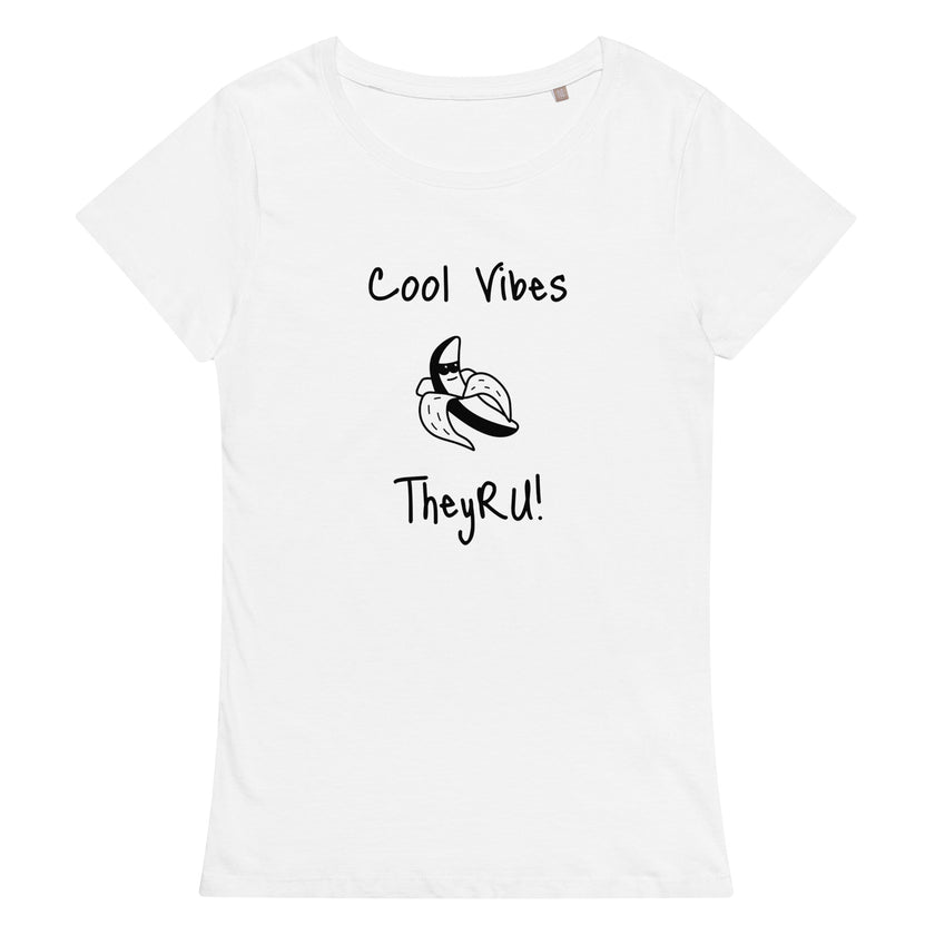 Cool Vibes Banana (graphic) Women’s basic organic t-shirt