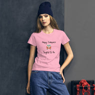Happy Campers Van Graphic Women's short sleeve t-shirt