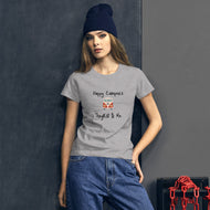 Happy Campers Van Graphic Women's short sleeve t-shirt