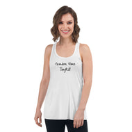 Freedom Vibes Women's Flowy Racerback Tank