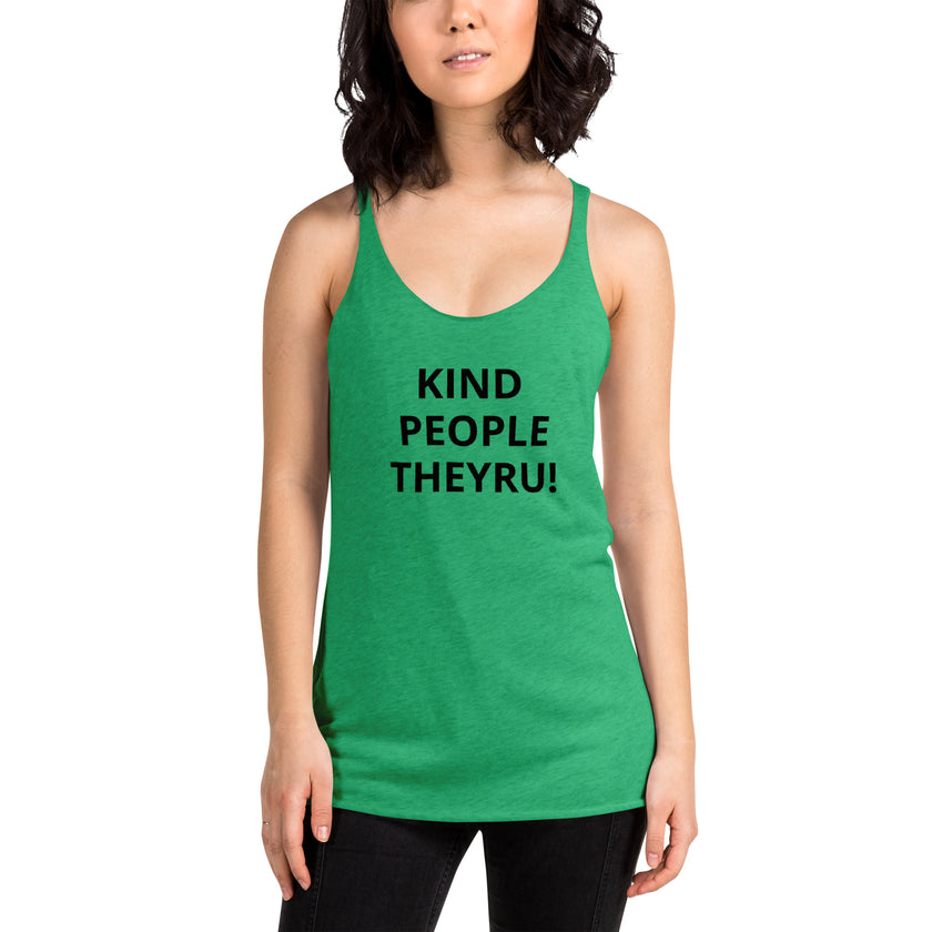 Kind People Women's Racerback Tank