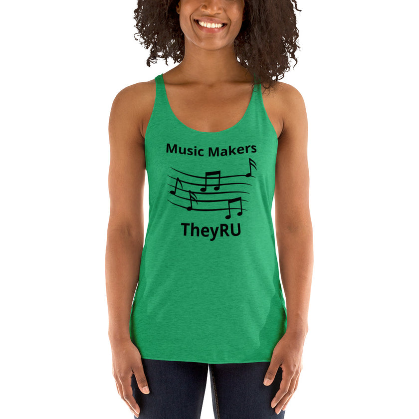 Music Makers Women's Racerback Tank