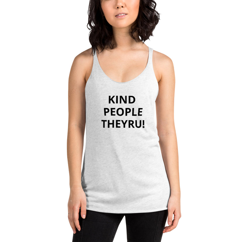 Kind People Women's Racerback Tank