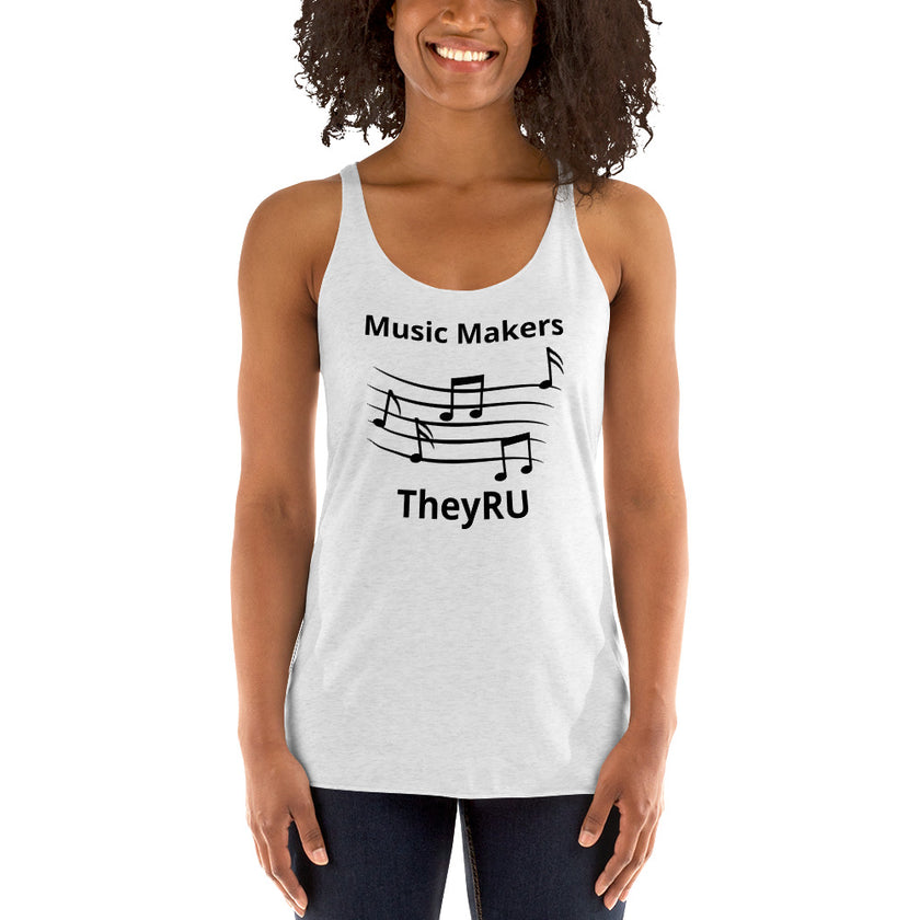 Music Makers Women's Racerback Tank