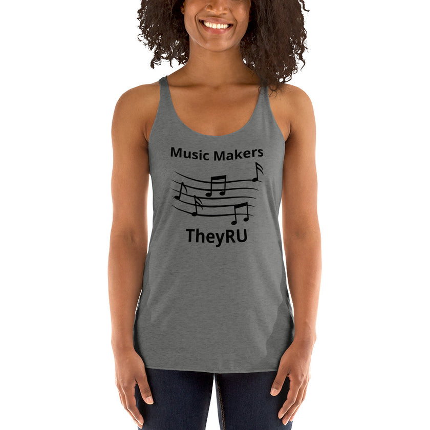 Music Makers Women's Racerback Tank