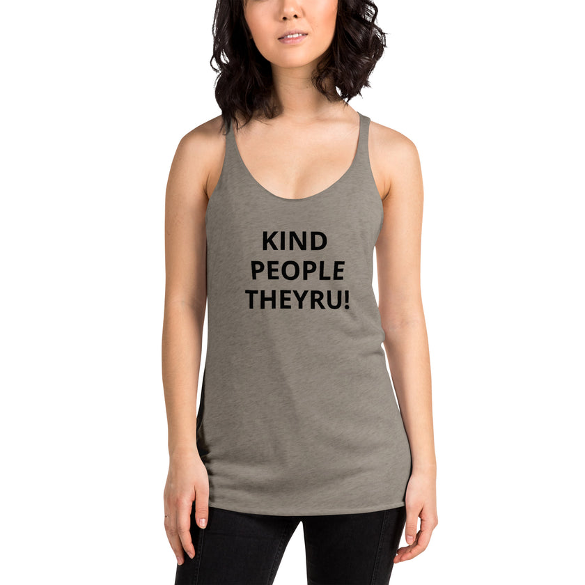 Kind People Women's Racerback Tank
