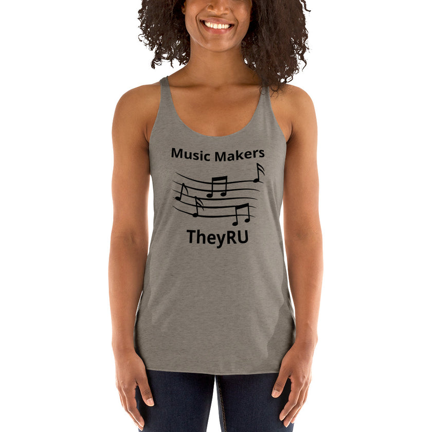 Music Makers Women's Racerback Tank