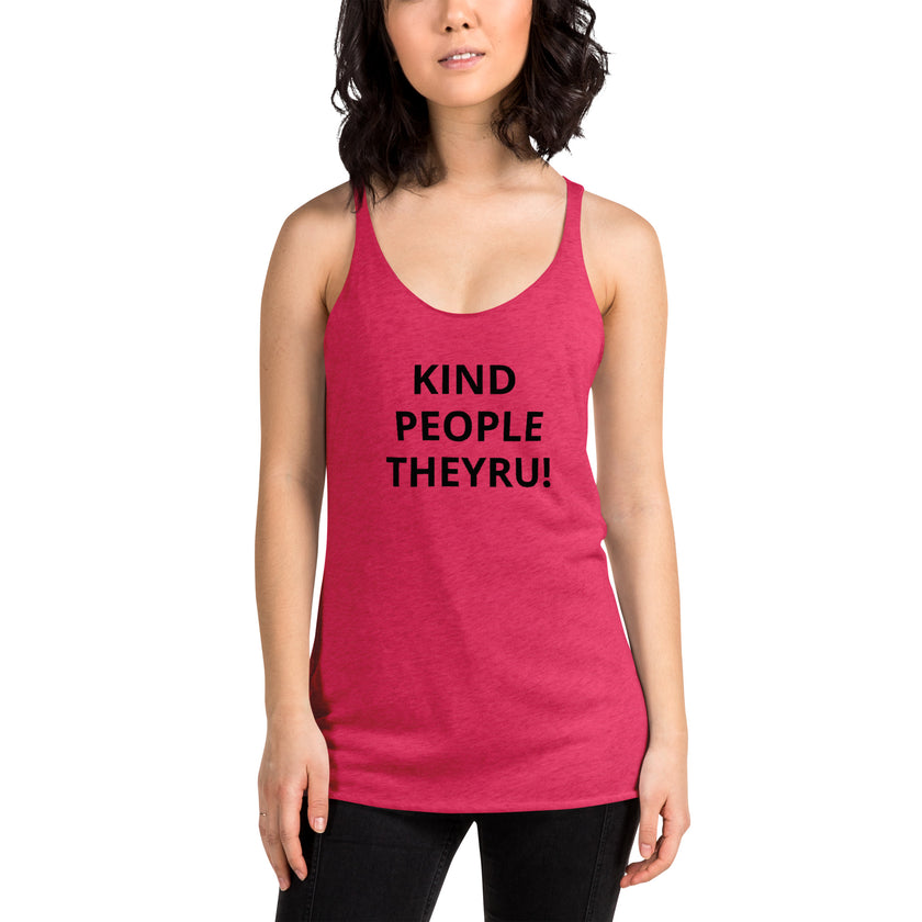 Kind People Women's Racerback Tank