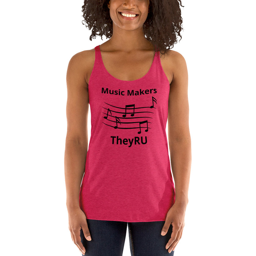 Music Makers Women's Racerback Tank