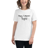 Happy Campers Women's Relaxed T-Shirt